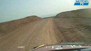 WRC Crash Hirvonen Rally Jordan Day 2 [upl. by Lawford262]