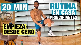 Cardio Para Principiantes 20 MIN Ejercicios Básicos En Casa [upl. by Eilyk]