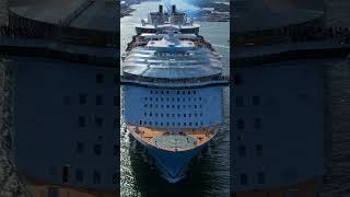 Top view of the Capital of the World cruise ship [upl. by Nitsirhc]