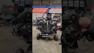 Warming up the 10k Horsepower quotKentuckianquot Modified Tractor at the Farm Show 2023 [upl. by Atselec]