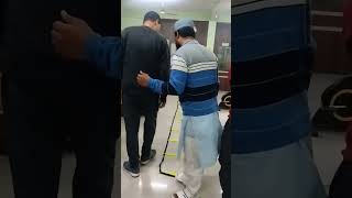 Gait training in physiotherapy centre by Dr pranav Kumar Bishwas trendingshorts reels viral [upl. by Ortrud142]