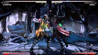 MKX Tutorial  How to punish Ermac with Scorpion [upl. by Huskey374]