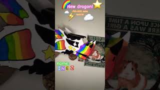 New Rainbow dragon puppet 🌈⚡️⭐️🌧️☁️ [upl. by Taam770]