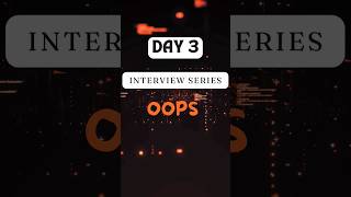 OOPS Interview Questions codinginterview computerprogrammer softwareengineer dsa [upl. by Sarine]