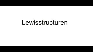 Lewisstructuur kort Hoe teken ik een Lewisstructuur Wat is een formele lading [upl. by Magdaia]