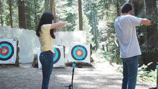 Tenaya Lodge at Yosemite  Archery [upl. by Scarlet185]