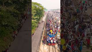 Would you care to ride this train in Bangladesh RRBI Bangladesh train travel bangladeshrailway [upl. by Boarer]