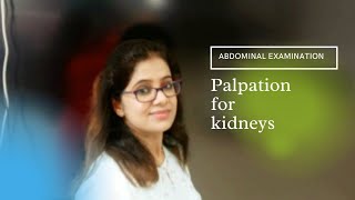 Palpation for kidneys [upl. by Quill]