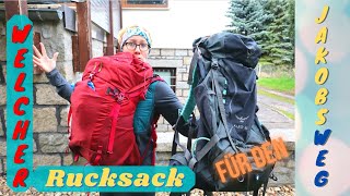 Welcher Rucksack für den Jakobsweg [upl. by Gardener]