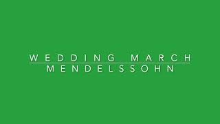 Mendelssohn Wedding March on Organ [upl. by Stephenson557]