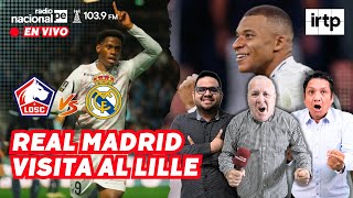 LILLE VS REAL MADRID PARTIDO DE CHAMPIONS LEAGUE 2024 EN VIVO HOY [upl. by Orvil]