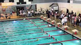 Anita 910 Girls 100yd Backstroke  South SF CBA 20240922 [upl. by Nabi]