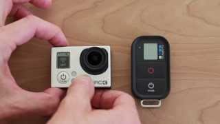 How To Use GoPro Hero 3 WiFi Remote [upl. by Ahteres]