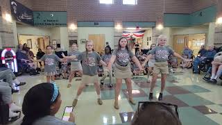 Singing Knight Tappers  Louisiana Veterans Home 2024  Boogie Woogie Bugle Boy [upl. by Nagrom]