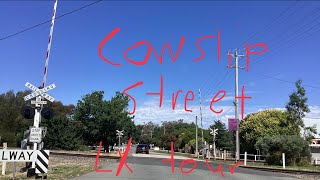 Cowslip street level crossing￼ tour [upl. by Razec]