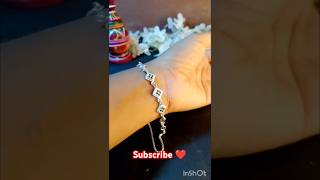 New silver bracelet design silverbracelets ytshortsviraltrendingpriyankajewellers‎ [upl. by Wivinia941]