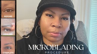 Microblading Healing Process  Step by Step  Microbladed Eyebrows [upl. by Weir]