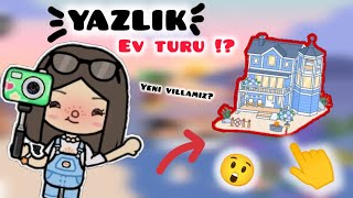 YAZLIK EV TURU🏖️YENİ EVİMİZ🏡TOCA LİFE DAİSY💫tocaboca tocalifeworld [upl. by Nelia450]