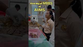 First day of MBBS at AIIMS 🔥 neet2025 mbbs mbbslife neetmotivation aiimsdelhi aiims [upl. by Nalyak]