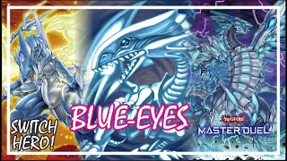 BLUEEYES WHITE DRAGON POST STRUCTURE DECK BLUEEYES MAX RANKED GAMEPLAY YuGiOh Master Duel [upl. by Niveb69]