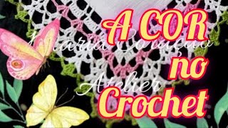 O meu desafio com a cor no crochet [upl. by Linc]