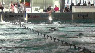 Nuoto staffetta 4x100 stile  Campionati Nazionali Giovanili  Riccione 2014 [upl. by Aymer923]