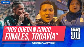 Hinchas de ALIANZA LIMA se ilusionan con el TÍTULO y el debut goleador de PAOLO GUERRERO  Líbero [upl. by Atiuqehc]