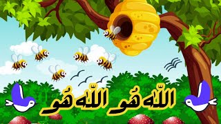 Allah Hoo Allah Hoo  Chidiya Boly Chu Chu  Poem for kids  چڑیاں بولے چوں چوں [upl. by Yelrebma502]