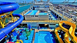 Norwegian Escape Cruise Ship Video Tour and Review [upl. by Nalym]