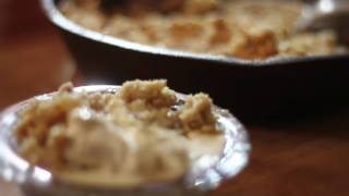 Toffee apple pan crumble recipe [upl. by Fong]