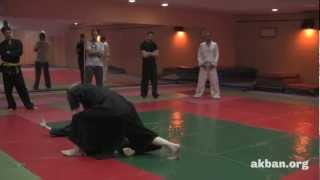 How to do Ko Uchi Gari in Randori  Ninjutsu training AKBAN [upl. by Juster]