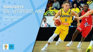 Highlights SverigeVitryssland 🏀🇸🇪 [upl. by Betsey227]