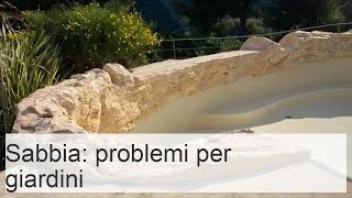 Medlak sabbioso i problemi per i giardinieri [upl. by Shaina]