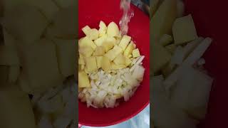 Airfryer potatoes better than french fries chips food airfryercooking recipe [upl. by Wenger]