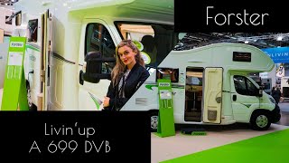 Forster Livin´up 2021 I A 699 DVB I AlkovenWohnmobil Fiat Ducato I Carvan Salon Düsseldorf 2020 [upl. by Caylor]