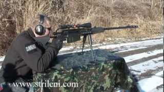 Zastava M93 Black Arrow 50 BMG [upl. by Nolat]