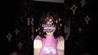 ASMR MI RUTINA CURLY asmr hair fyp curlyhair [upl. by Ieso]