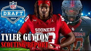 Tyler Guyton Draft Profile I 2024 NFL Draft Scouting Report amp Analysis [upl. by Suraved]