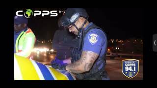 Windhoek city at night 🤮😂 city police [upl. by Selec]