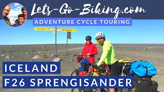 Cycle Touring Icelands F26 Sprengisander route [upl. by Cilka]