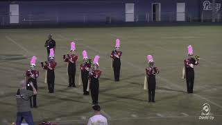 Lejeune High School Marching Band at Greene Central High School 10262024 [upl. by Enrol]