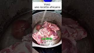 Voici une recette africaine histoire shortscitation subscribe [upl. by Esinereb]