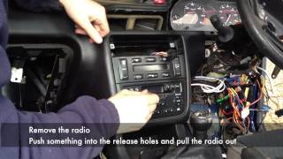 Full Dashboard Removal from a Peugeot 406 [upl. by Gadmon]