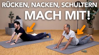 20 Min Mobility Routine für Rücken Nacken amp Schultern [upl. by Kisung213]