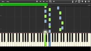 Call of Duty Black Ops  Zombie Theme Synthesia Tutorial [upl. by Barrington747]