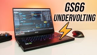 MSI GS66 Performance Boost How To Unlock Undervolting [upl. by Brooking670]