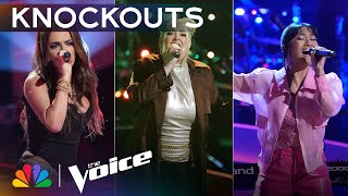 Felsmere Gabrielle Zabosky and Kay Sibal Give Coach Gwen an Impossible Decision  Voice Knockouts [upl. by Draner]