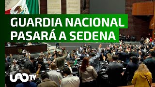 Guardia Nacional pasará a Sedena niegan militarización [upl. by Nioe]