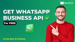 How to Get WhatsApp Business API in less than 10 Minutes  FREE [upl. by Torruella]