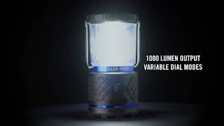 LUXPRO LP1512 1000 LUMEN RECHARGEABLE LED LANTERN [upl. by Turnheim]